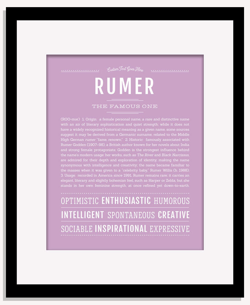 Rumer | Name Art Print