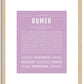 Rumer | Name Art Print