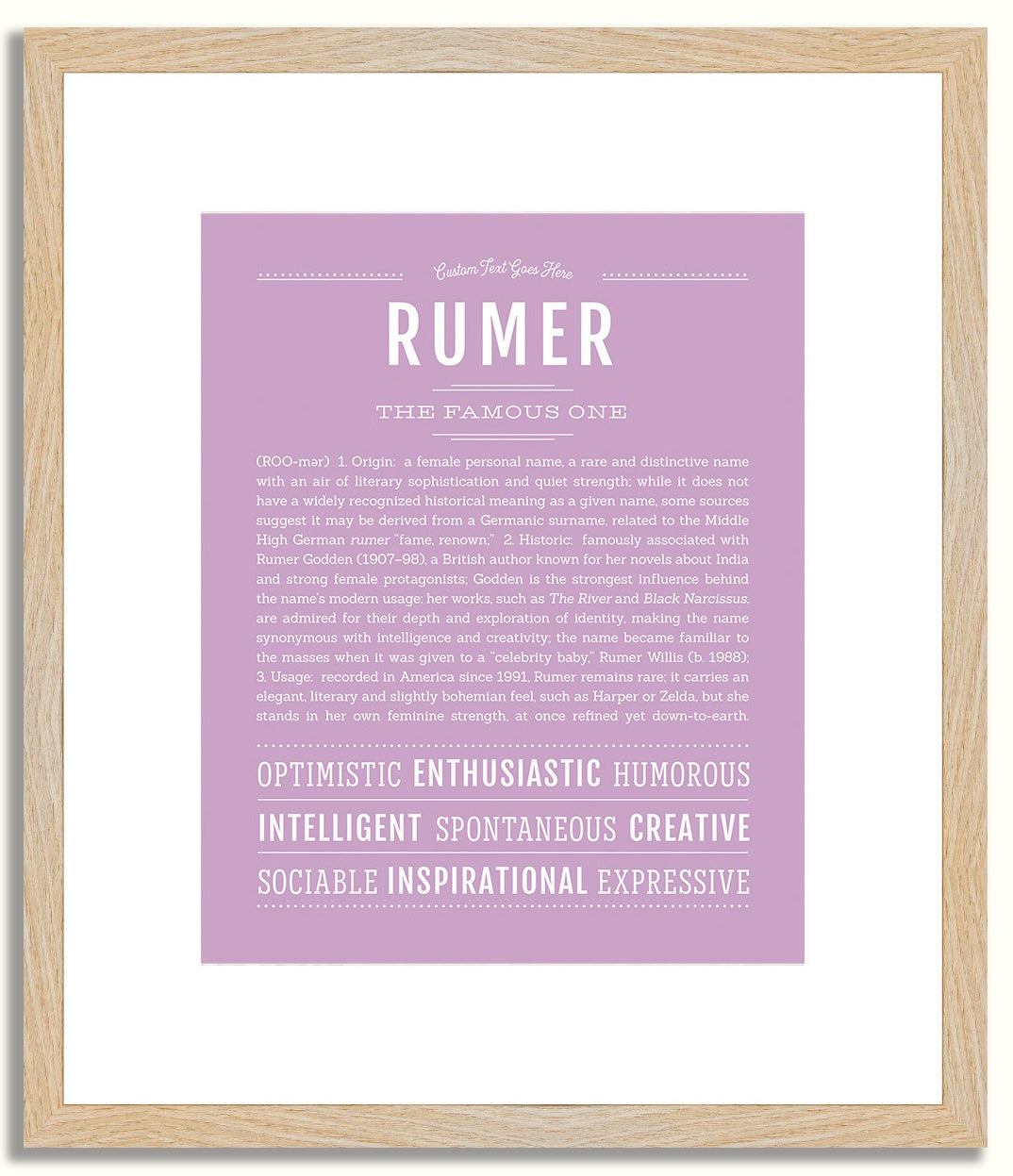 Rumer | Name Art Print