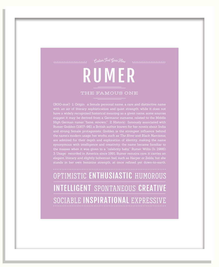 Rumer | Name Art Print