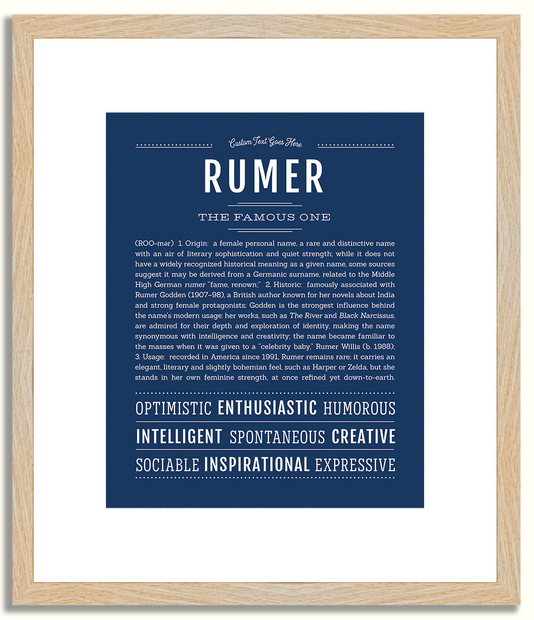 Rumer | Name Art Print