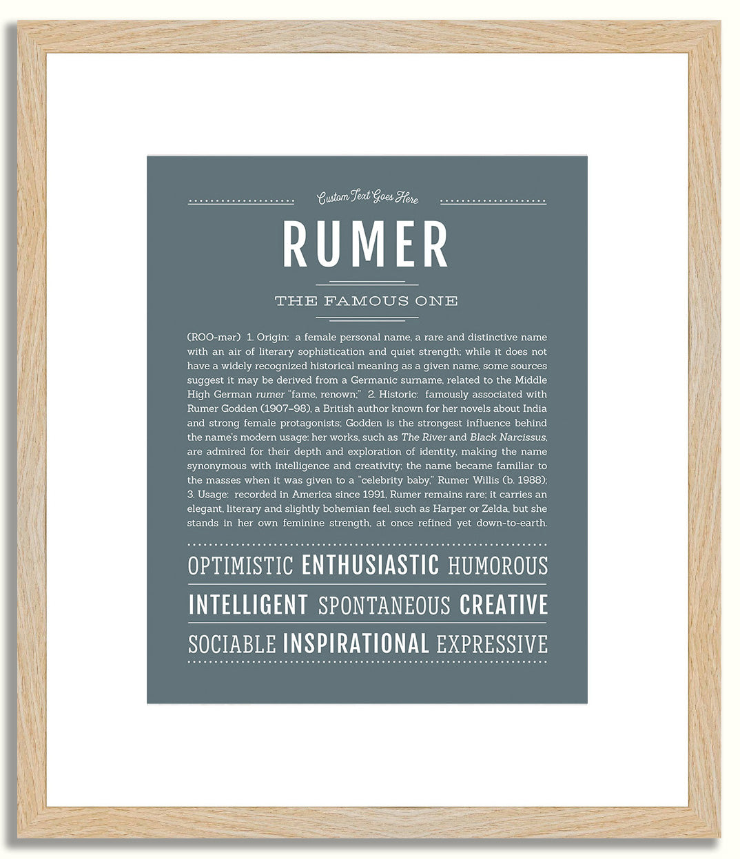 Rumer | Name Art Print