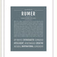 Rumer | Name Art Print
