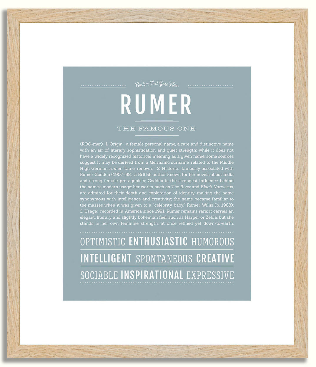 Rumer | Name Art Print