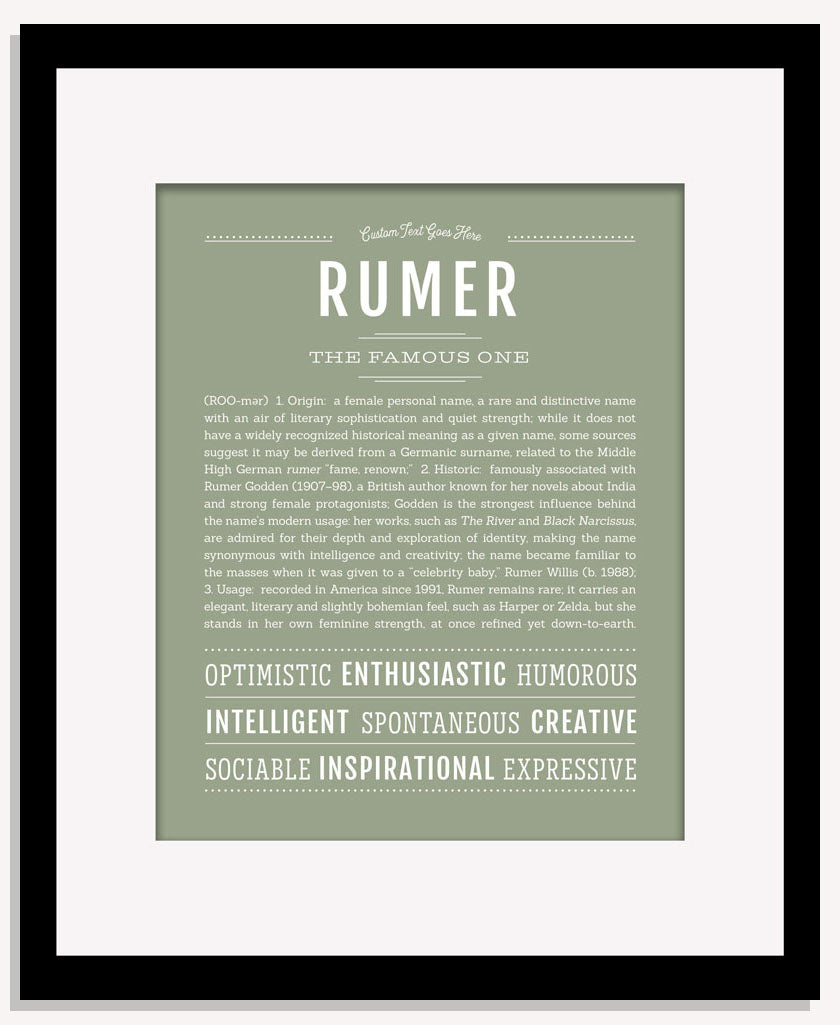 Rumer | Name Art Print