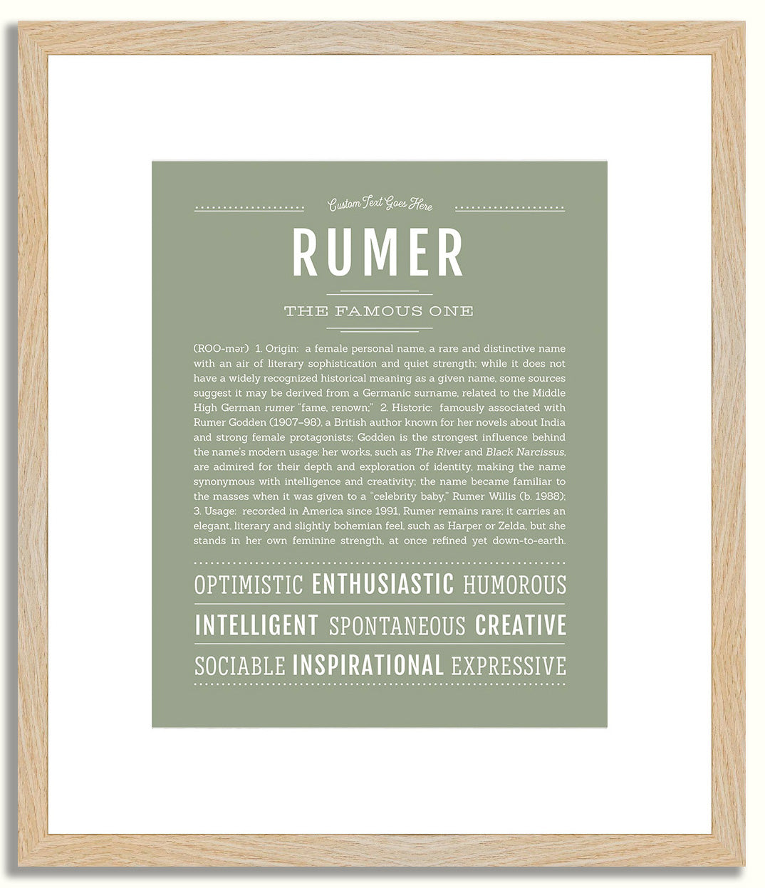 Rumer | Name Art Print