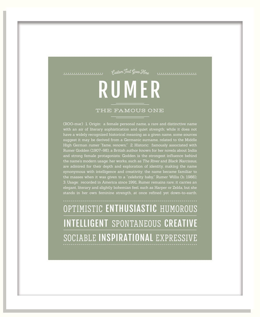 Rumer | Name Art Print