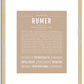 Rumer | Name Art Print