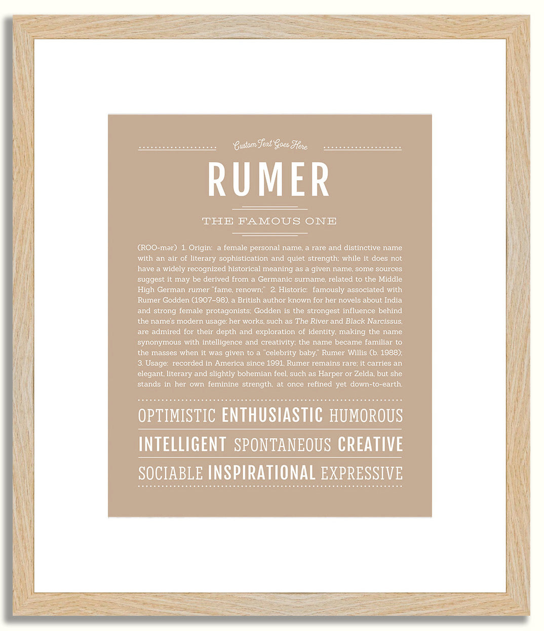 Rumer | Name Art Print