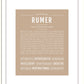 Rumer | Name Art Print