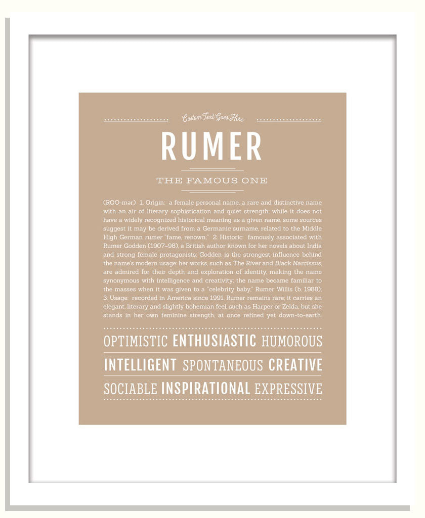 Rumer | Name Art Print