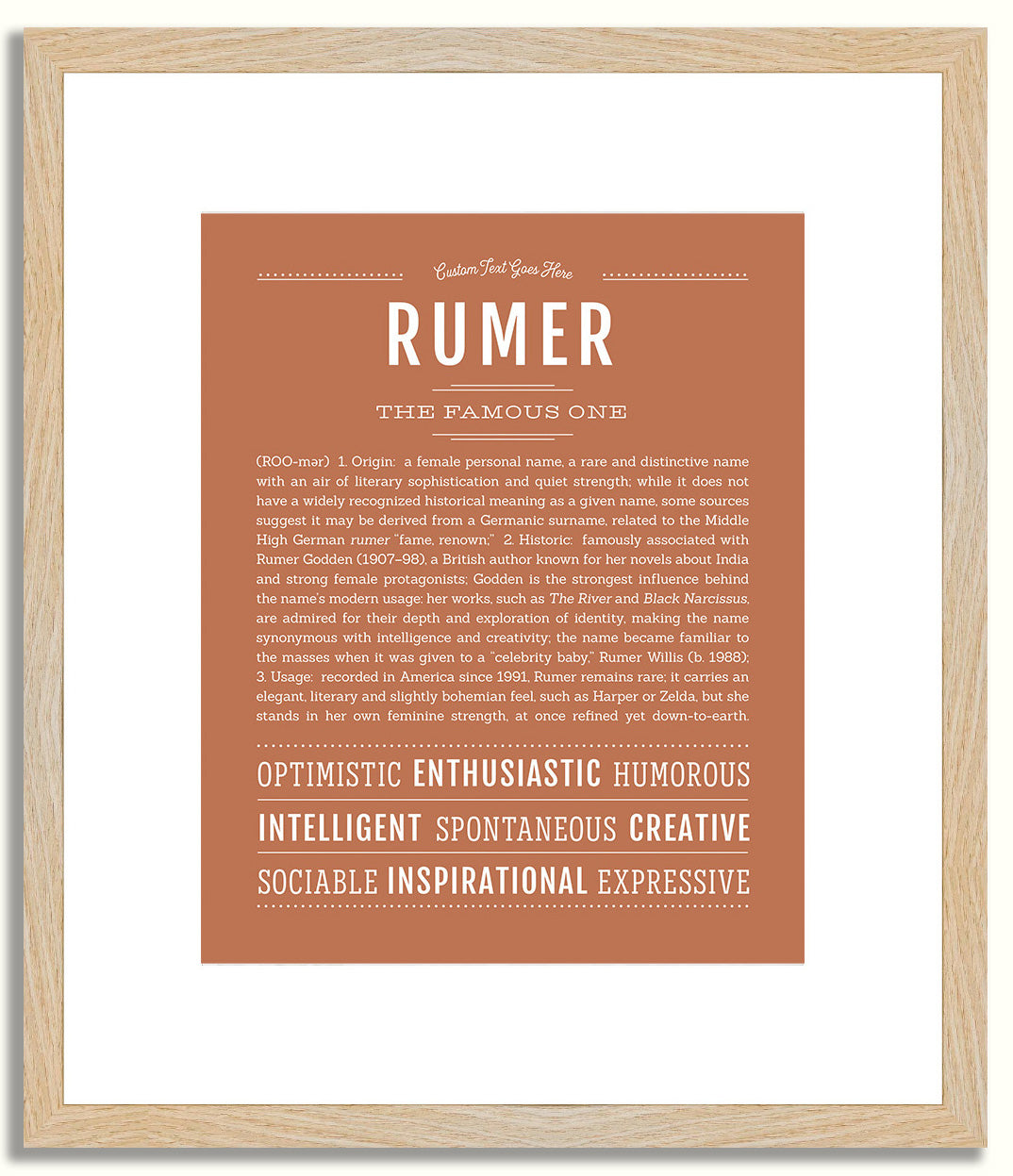 Rumer | Name Art Print