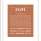Rumer | Name Art Print