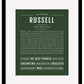 Frame Options | Deep Forest | Black Frame, Matted