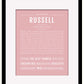 Frame Options | Dusty Rose | Black Frame, Matted