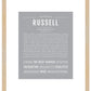 Frame Options | Light Gray | Maple Frame, Matted