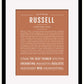 Frame Options | Terra Cotta | Black Frame, Matted