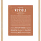 Frame Options | Terra Cotta | Maple Frame, Matted