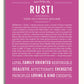 Frame Options | Dark Pink | White Frame, Matted