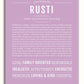Frame Options | Lilac | White Frame, Matted