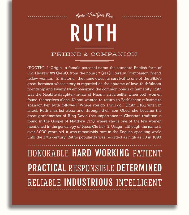 Knut First Name Ruth First Name