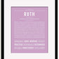 Frame Options | Lilac | Black Frame, Matted