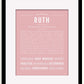 Frame Options | Dusty Rose | Black Frame, Matted