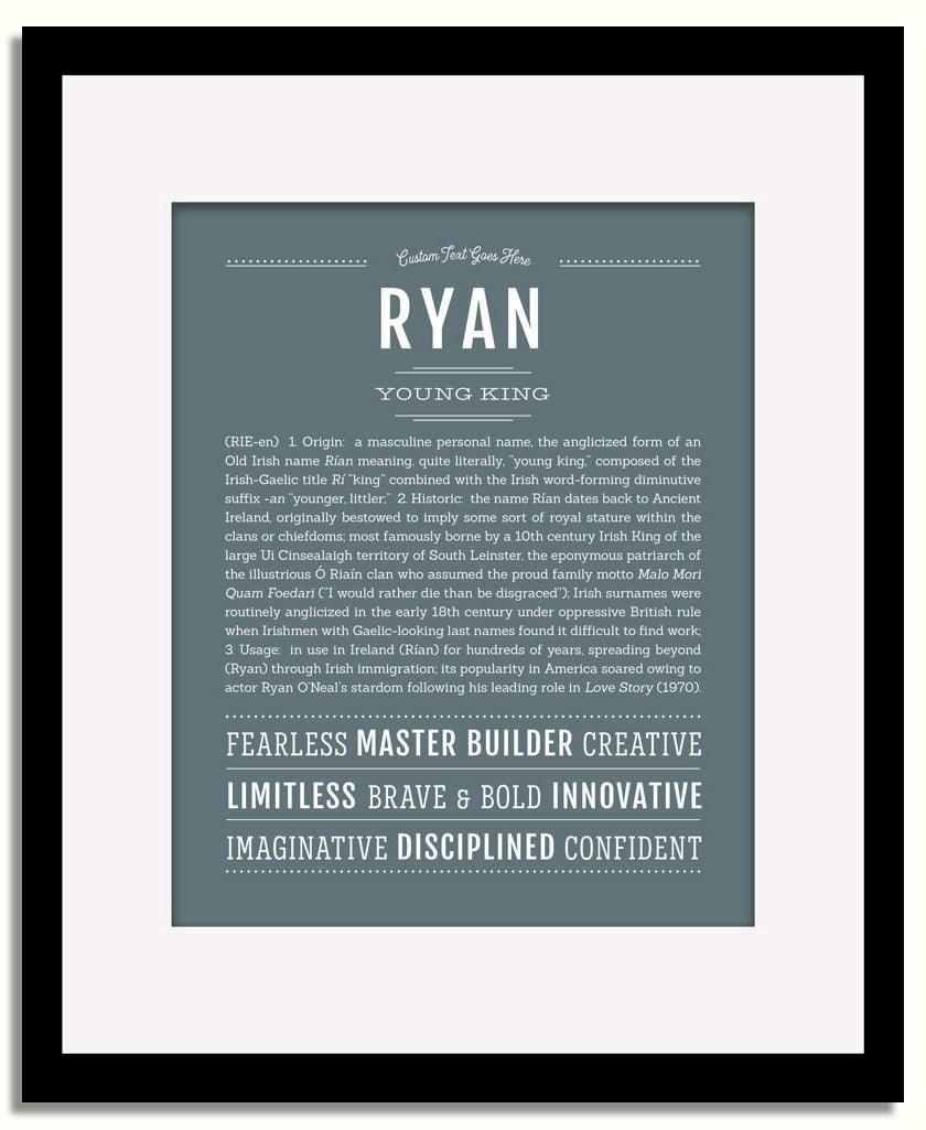 Frame Options | Night Rendezvous | Black Frame, Matted