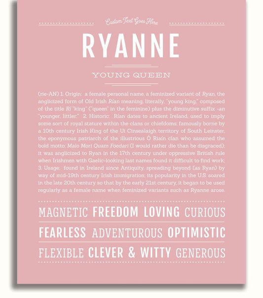 Frame Options | Dusty Rose | No Frame