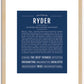 Ryder | Name Art Print