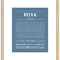 Rylan | Name Art Print