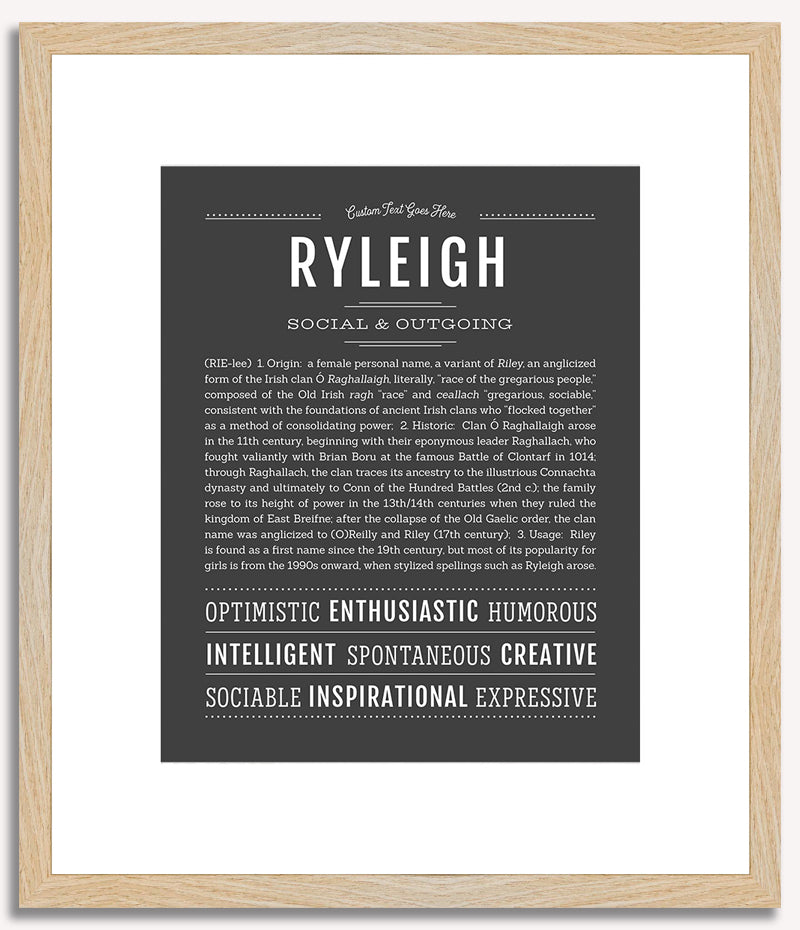 Ryleigh | Name Art Print