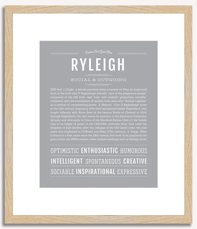 Ryleigh | Name Art Print