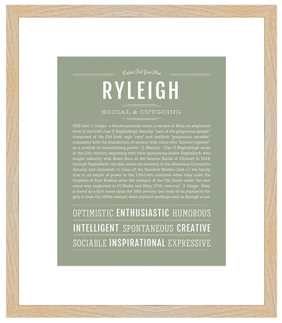 Ryleigh | Name Art Print