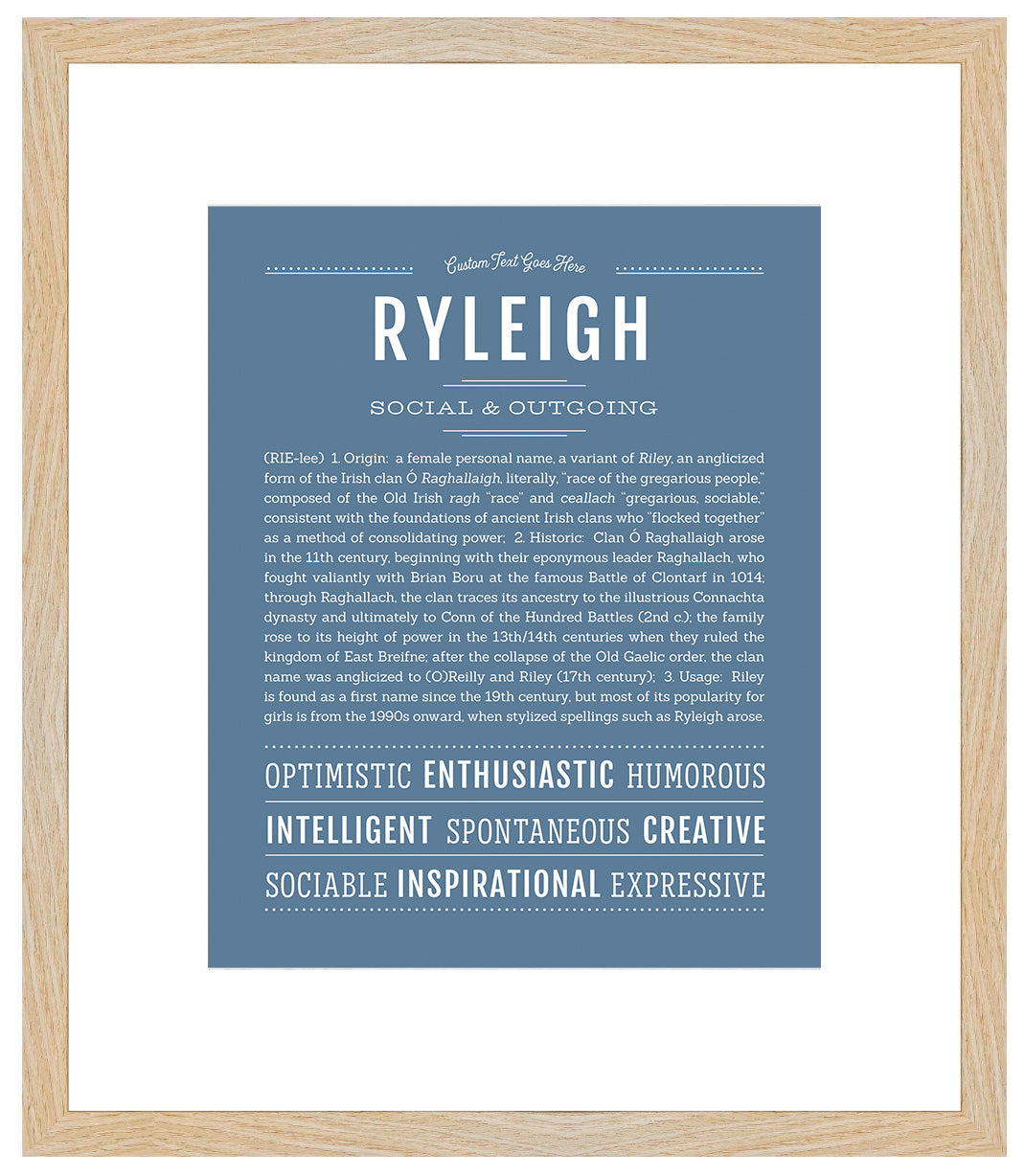 Ryleigh | Name Art Print