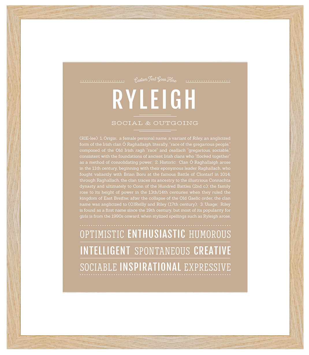 Ryleigh | Name Art Print