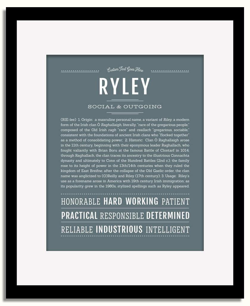 Frame Options | Night Rendezvous | Black Frame, Matted