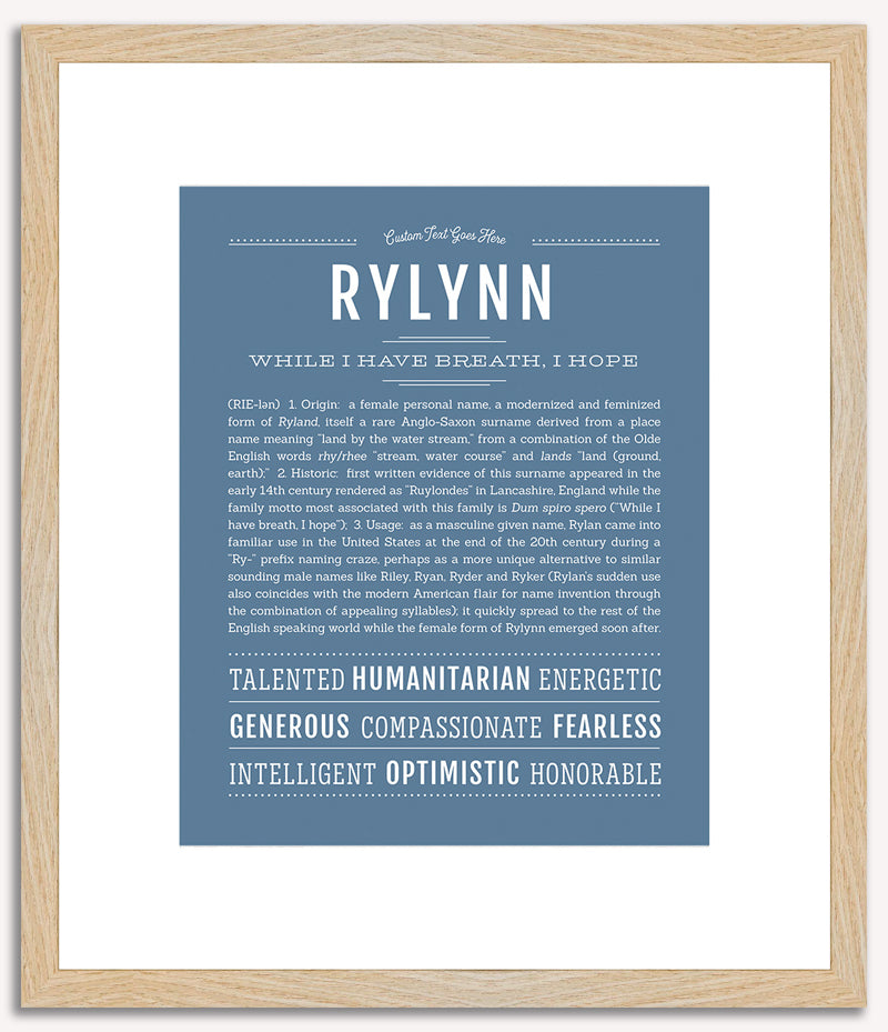 Rylynn | Name Art Print