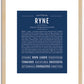 Ryne | Name Art Print