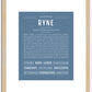 Ryne | Name Art Print