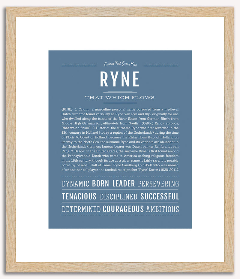 Ryne | Name Art Print