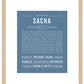 Sacha | Name Art Print