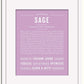 Frame Options | Lilac | White Frame, Matted