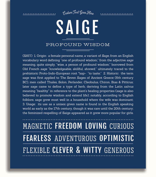 Frame Options | Midnight Blue | No Frame