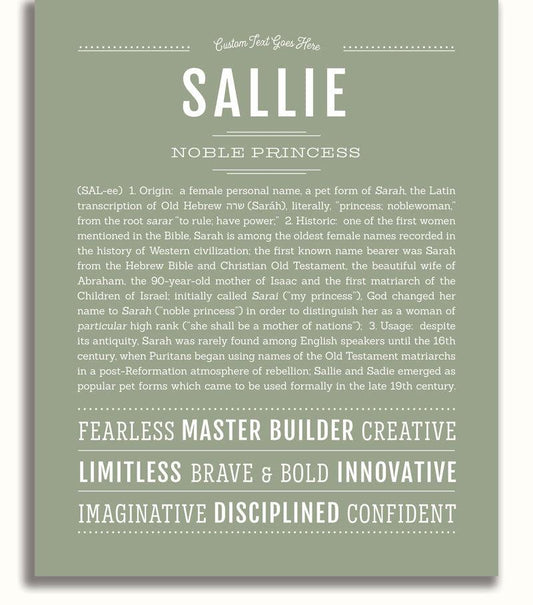 Frame Options | Sage | No Frame