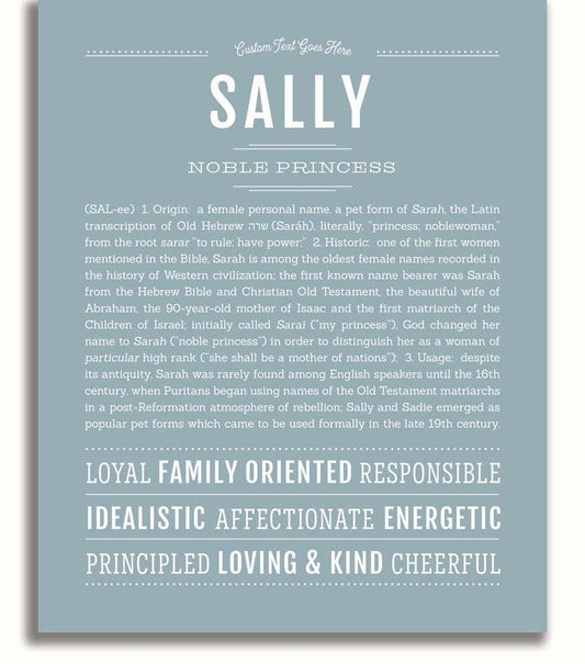 Frame Options | Powder Blue | No Frame
