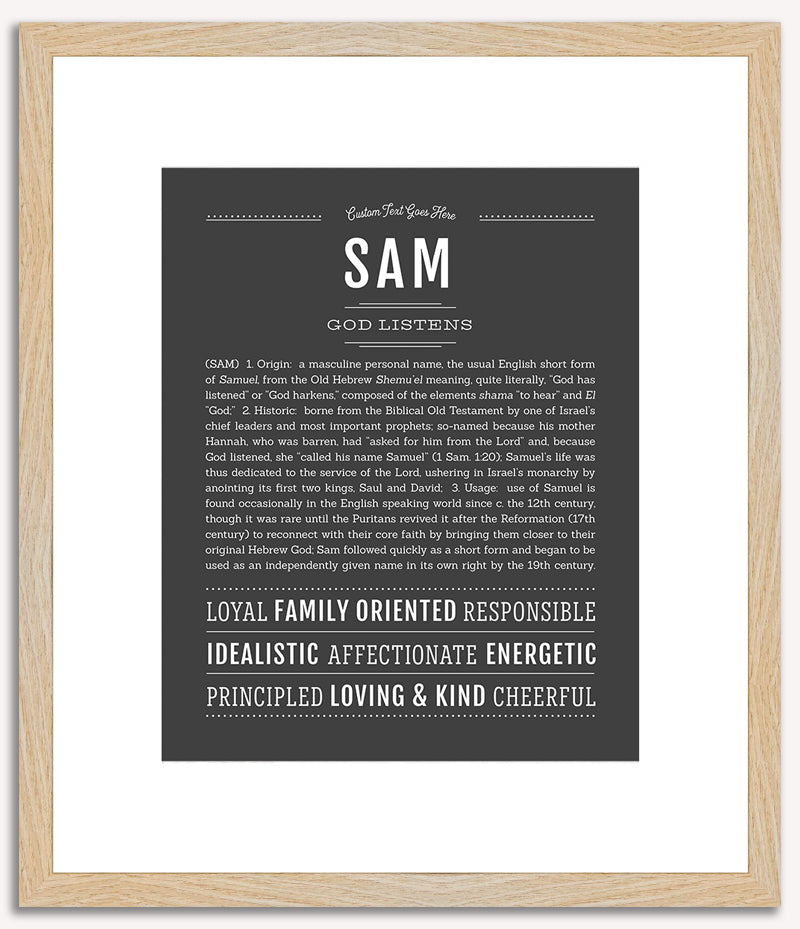 Sam | Name Art Print