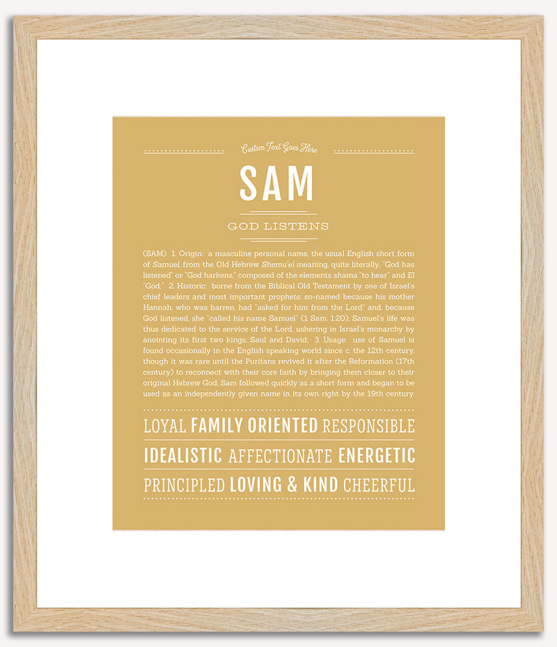 Sam | Name Art Print