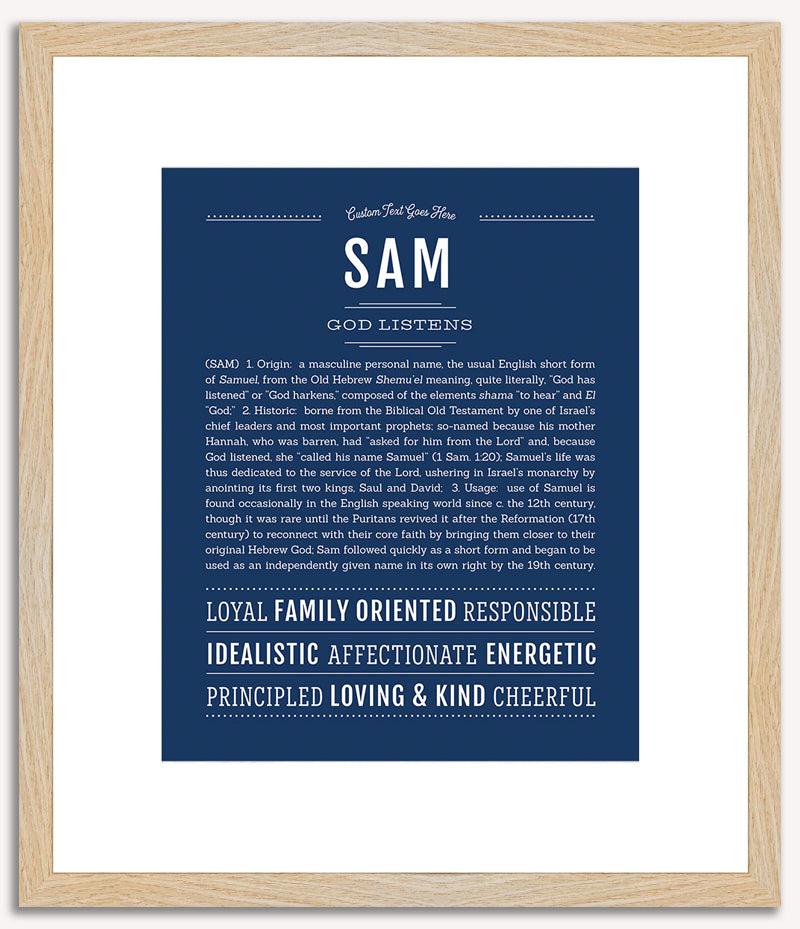 Sam | Name Art Print