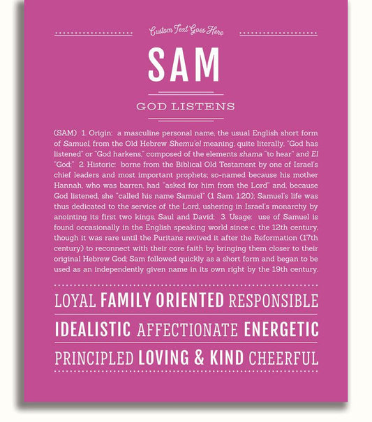 Frame Options | Dark Pink | No Frame